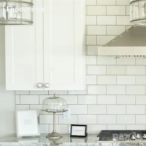 Amerdeco 7 бр. Дръжки за шкафове. Кръгли полирани хромирани дръжки за кухненски шкафове , снимка 3 - Шкафове - 49144626