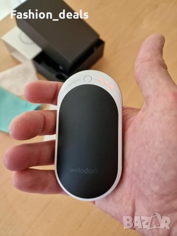 Нов Ръчен акумулаторен нагревател за лов къмпинг 5200 mAh батерия Power bank, снимка 9 - Други стоки за дома - 42510632