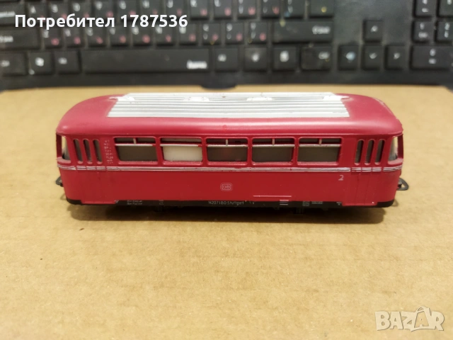 Marklin 3016 HO Scale DB Railbus , снимка 8 - Колекции - 53864667