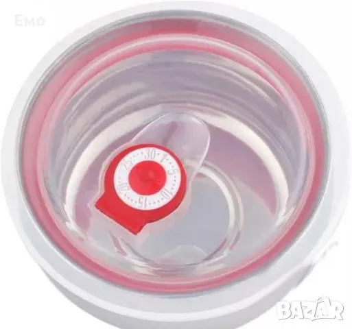 Комплект 3 броя купи от неръждаема стомана за съхранение на храна с капак, снимка 3 - Други - 48642108