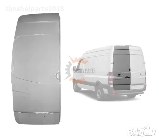 Задна Врата за Mercedes Sprinter W906 , VW Crafter след 2006г. - Шофьорска страна