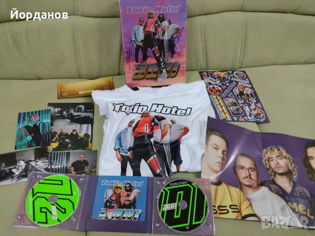 Tokyo Hotel FanBox колекционерско издание , снимка 2 - CD дискове - 56005186