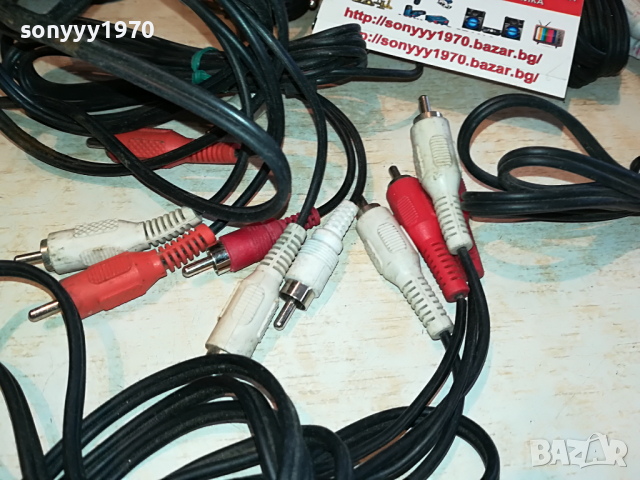 ЧИНЧОВЕ-10БР АУДИОКАБЕЛИ ЗА 100ЛВ 2203221129, снимка 5 - Други - 36191608