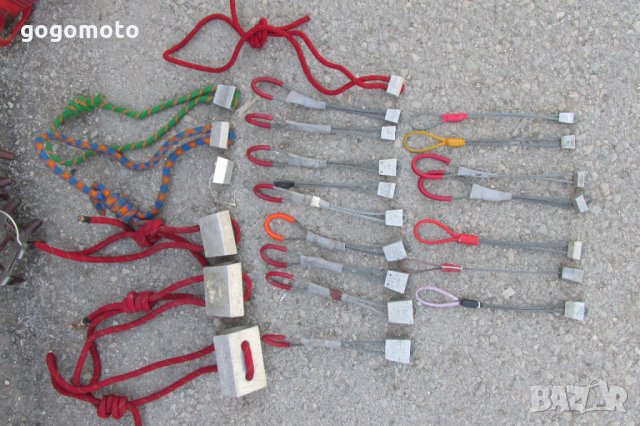 ЛОТ Екипировка, алпийска, алпиниска ЗА КАТЕРЕНЕ, АЛПИНИЗЪМ, ТУРИЗЪМ И СПЕЛЕОЛОГИЯ, карабинер, PETZL, снимка 5 - Спортна екипировка - 33890497