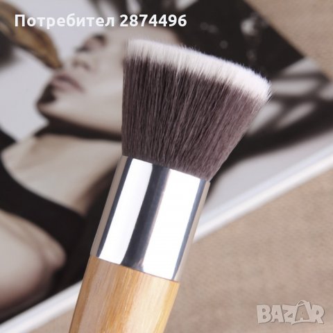 1569 четка за нанасяне на прахообразен фон дьо тен, руж, снимка 8 - Други - 35794192