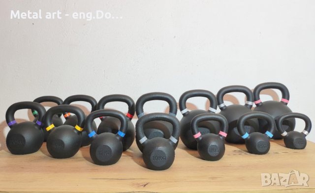 Професионални пудовки за Кросфит (Professional CrossFit Kettlebell) , снимка 3 - Фитнес уреди - 40970409