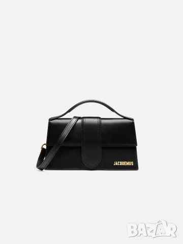Оригинална кожена чанта Jacquemus Le Grand Bambino