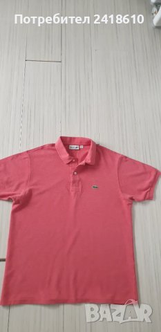 Lacoste Classic Fit Pique Cotton Mens Size 5 - L ОРИГИНАЛ! Мъжка Тениска!, снимка 10 - Тениски - 47295893
