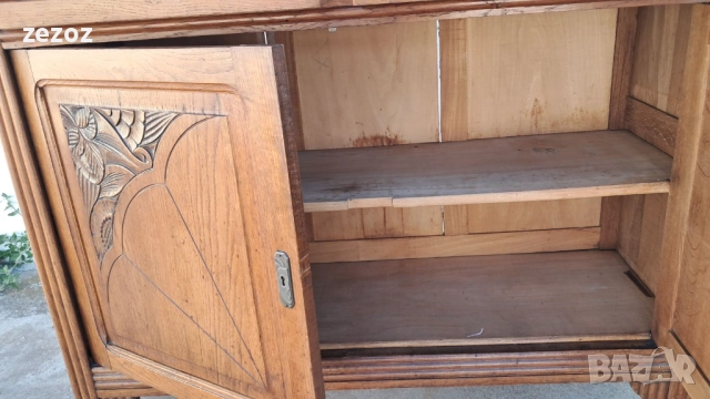 Шкаф антикварен масив №49, снимка 7 - Шкафове - 51522983