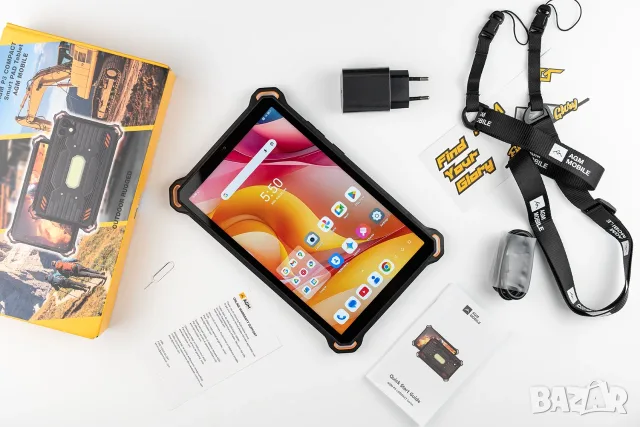 AGM PAD P3 8.68" - 8.7" 6GB+6GB/258GB, 7200mAh, Android 16, защита IP68/IP69K/MIL-STD810H