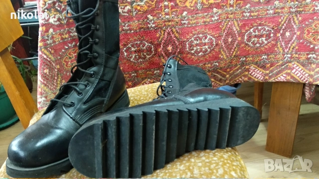 дамски боти тип кубинки, снимка 3 - Дамски боти - 53646459