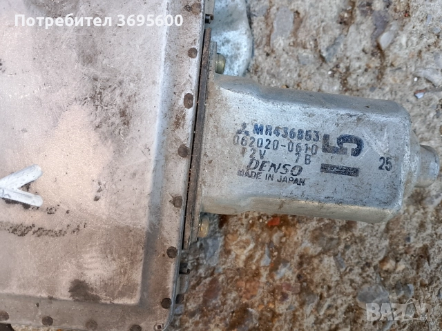 Mitsubishi Pjero 3 Мицубиши Паджеро 3 преден ляв стъклоповдигач моторче машинка стъкло шофьорско, снимка 2 - Части - 52882999