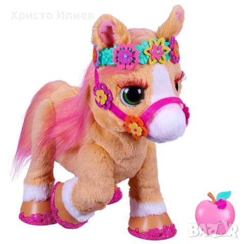 HASBRO FUR REAL Моето стилно пони Cinnamon Канела Интерактивно пони, снимка 2 - Музикални играчки - 41507013