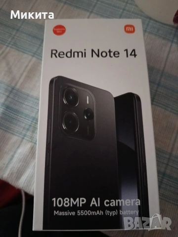 Ще продам Redmi Note 14 в идеално състояние, с гаранция и кутия