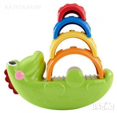 Fisher Price - Крокодил-Сортер 1023182000001, снимка 2 - Образователни игри - 36194133
