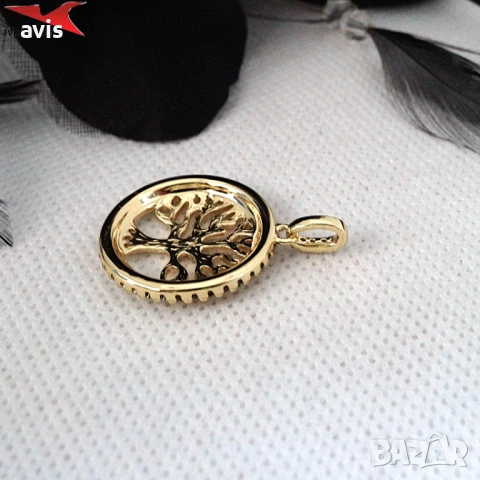 Висулка с 14К златно покритие 244727