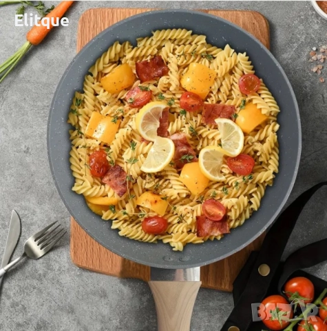 Тиган с многослойно незалепващо покритие, снимка 2 - Съдове за готвене - 52901445