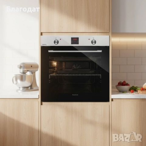 Фурна за вграждане Taurus HM778IXD – 78 L, 2600 W, 9 функции, WaterSteam Clean