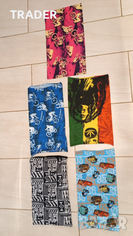 бъф кърпа за глава бандана шал Боб Марли Bob Marley Disney Cars Giant