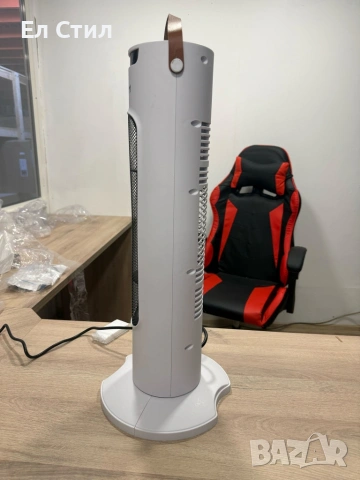 Вентилаторна печка 2-в-1 с керамичен нагревател, осцилация 60°, дистанционно и LED дисплей, снимка 18 - Други - 53586467
