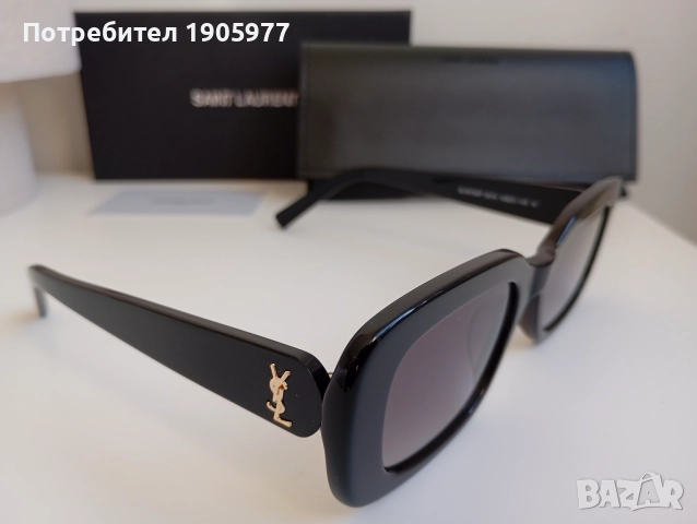 НОВИ Saint Laurent слънчеви очила YSL – Модел M130/F, Оригинал, снимка 16 - Слънчеви и диоптрични очила - 52505406