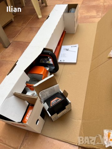 Stihl акумулаторен храсторез тример внос Испания, снимка 6 - Други инструменти - 41670796