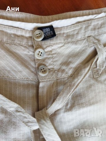 Ленен панталон на Бобо Зандер , снимка 2 - Панталони - 41059444