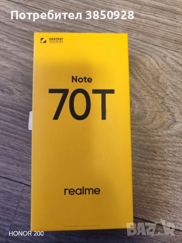 телефон Realme Note 70T, снимка 4 - Други - 53814576