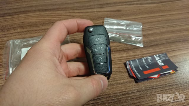 Продавам ключ Keyecu Flip Remote Car Key Fob 2 бутона 433MHz ID40 за Opel Astra G 1998-2004, снимка 2 - Аксесоари и консумативи - 39078497