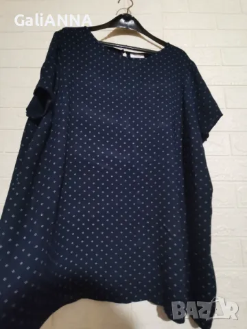 СТРАХОТНА ТУНИКА ПАМУЧЕН ПЛАТ 2XL-3XL, снимка 5 - Туники - 50338676