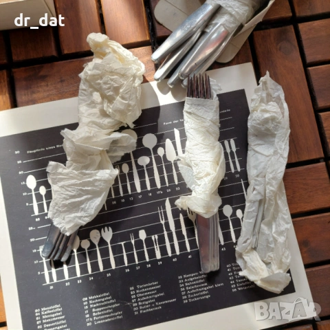 Комплект прибори ESM - 24 части, снимка 3 - Антикварни и старинни предмети - 45163213