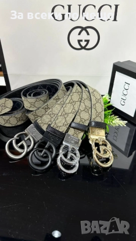 Gucci Унисекс Колан Естествена Кожа🔝Мъжки Колан Селин🔝Дамски Колан - Различни Цветове Код SK62, снимка 7 - Колани - 52474886