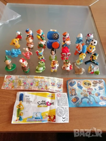 195 броя играчки от Kinder Surprise, снимка 4 - Колекции - 53730164