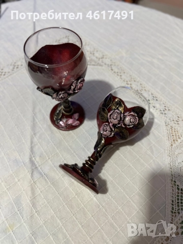 Чаши за вино🍷, снимка 4 - Чаши - 52540458