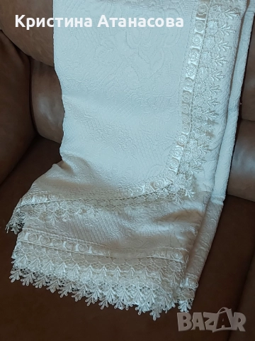 🌟 Уникална италианска кувертюра за спалня, снимка 12 - Спални и легла - 52080074