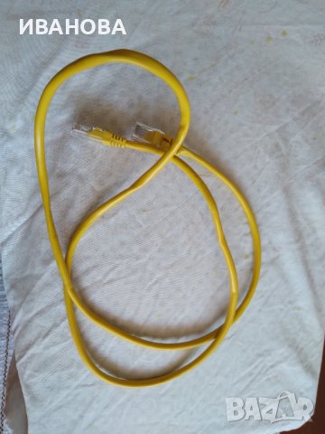 Кабел RG 45 1 метър, снимка 3 - Кабели и адаптери - 24560237