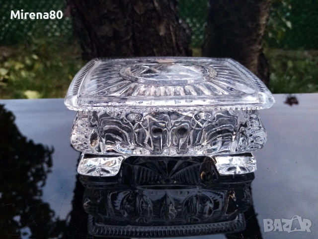 Кристална кутия за цигари или бижута - НОВА !, снимка 2 - Антикварни и старинни предмети - 52281862