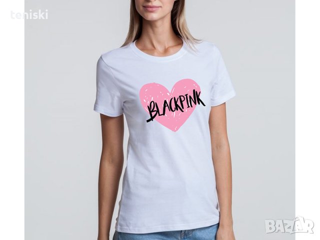 Детски и дамски тениски BLACK PINK, снимка 6 - Детски тениски и потници - 31319318