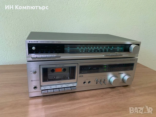Продавам сет Sanyo дек и тунер, снимка 2 - Декове - 51072532