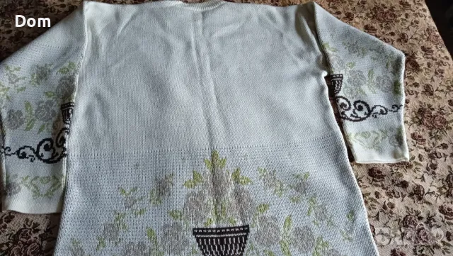 Дамски плетен блузон, снимка 6 - Блузи с дълъг ръкав и пуловери - 49302440