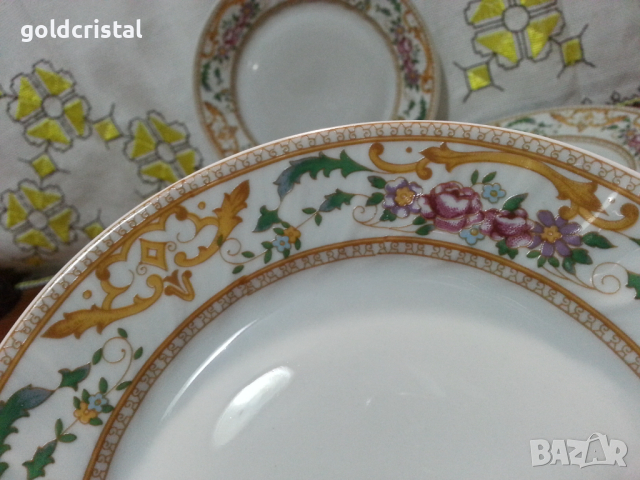 Български порцелан чинии , снимка 5 - Антикварни и старинни предмети - 44797309