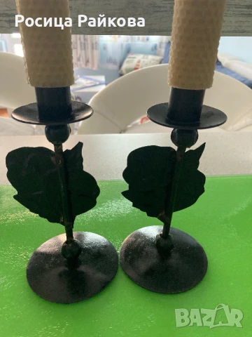 Метални свещници, снимка 2 - Други - 51170547