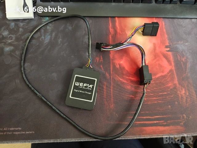 USB интерфейс CD чейнджър емулатор Wefa Subaru + кабел за мултиволан, снимка 8 - Аксесоари и консумативи - 53744201