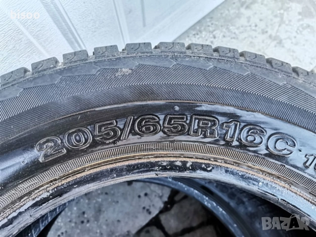 2бр ЗИМНИ ГУМИ за бус 205/65/16С - GOODRIDE SW 612 , снимка 4 - Гуми и джанти - 52076804