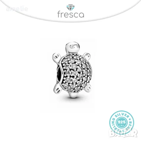 -15% OFF! Колекция Талисмани Fresca Морска серия по модел тип Пандора с печати S 925 Pandora , снимка 18 - Гривни - 50387271