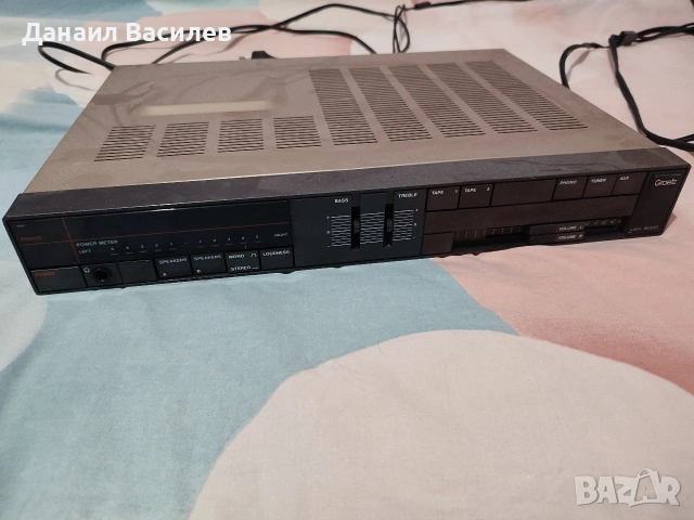 Стерео усилвател Graetz HSA 6000 – ретро Hi-Fi