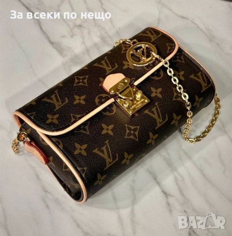 Louis Vuitton Дамска Чанта С Дълга Дръжка Синджир Луис Витон Код E650, снимка 6 - Чанти - 51479347