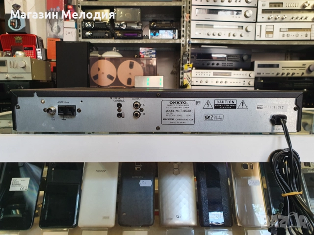 Тунер Onkyo T-4530 В отлично техническо и визуално състояние., снимка 8 - Декове - 41208565