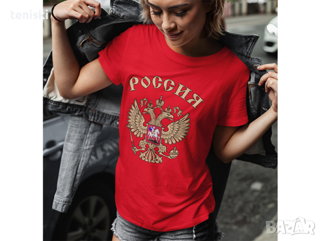  Дамски тениски Русия Россия Путин 4 модела, снимка 2 - Тениски - 36369930