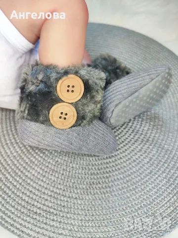 Бебешки топли ботушки с мека подметка , снимка 8 - Бебешки боти и ботуши - 42504001